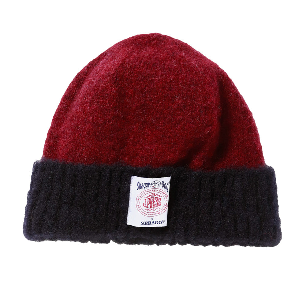 Cappello Shaggy Dog J. Press - Bordeaux/Blu