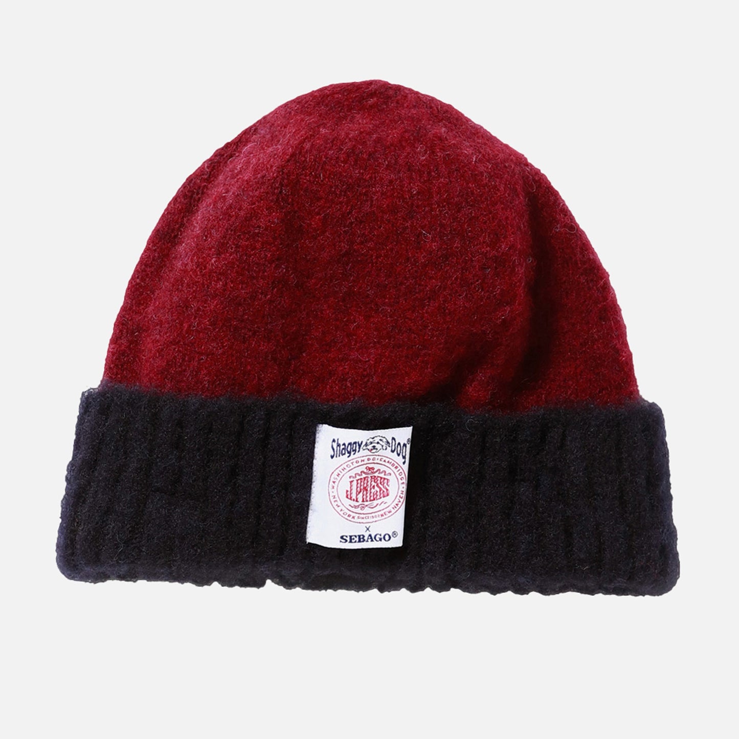 Cappello Shaggy Dog J. Press - Bordeaux/Blu