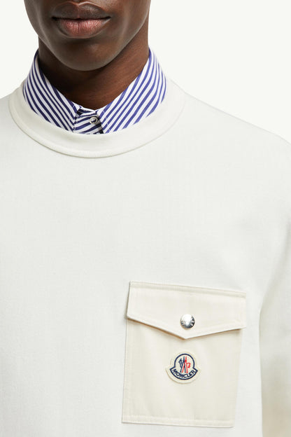 Cotton Sweatshirt with Pocket
