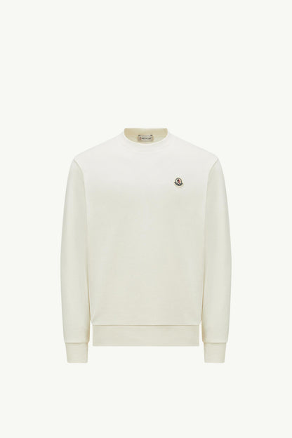Logo Patch Cotton Sweatshirt