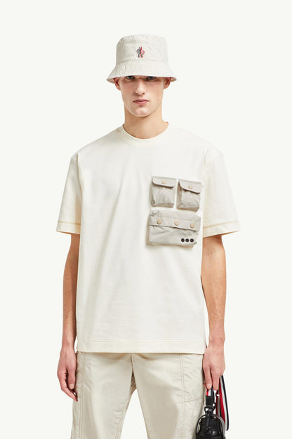 Cotton T-shirt with Pockets