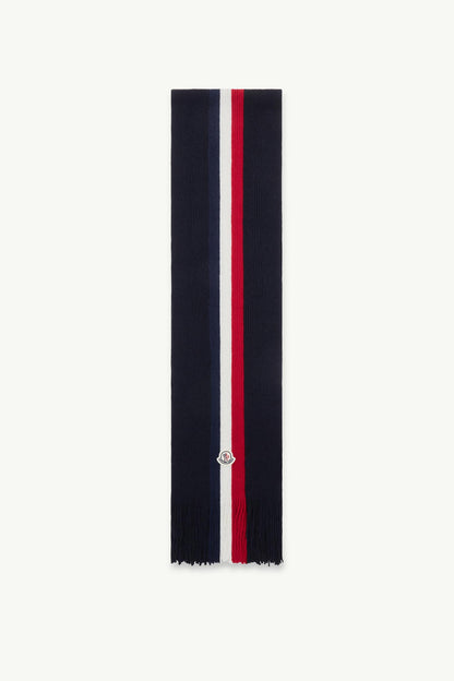 Tricolour Wool Scarf