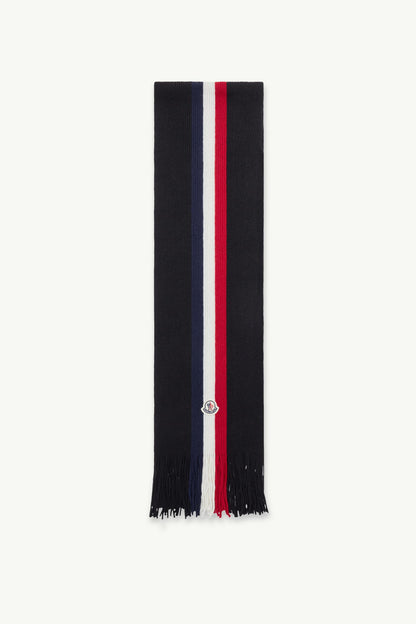 Tricolour Wool Scarf