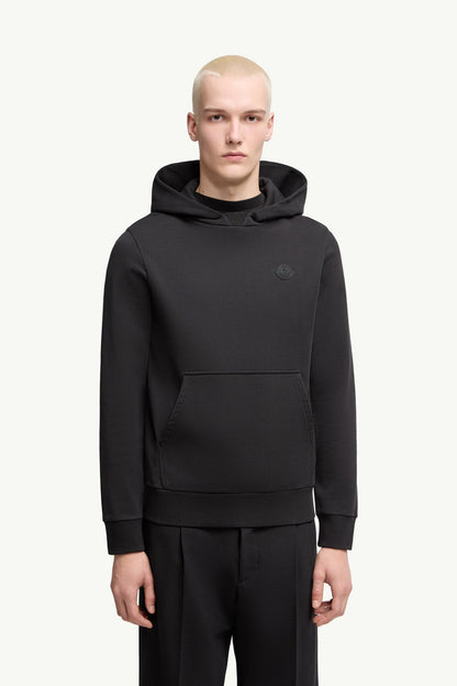 Tonal Back Logo Cotton Hoodie